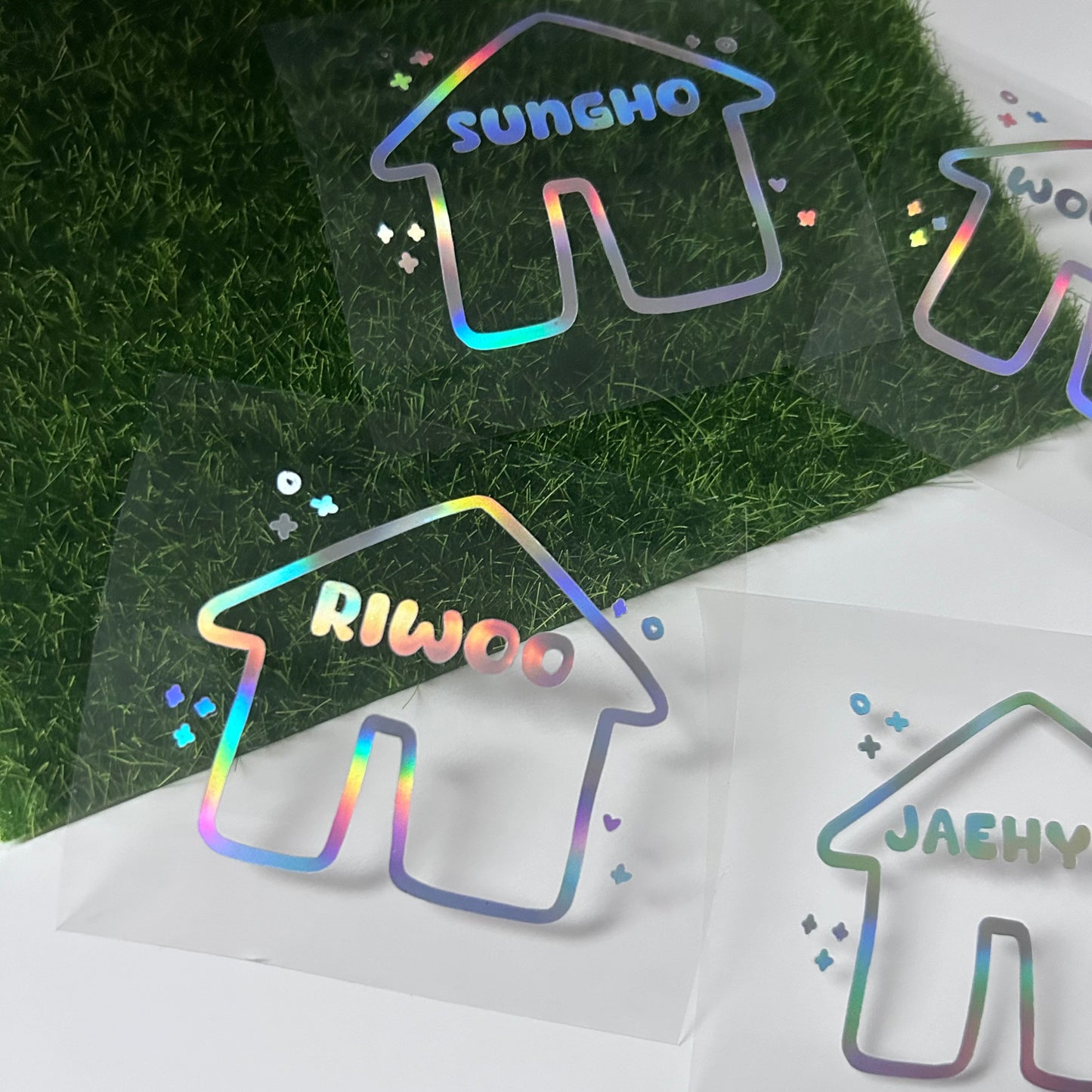 BoyNextDoor Holographic House Decal