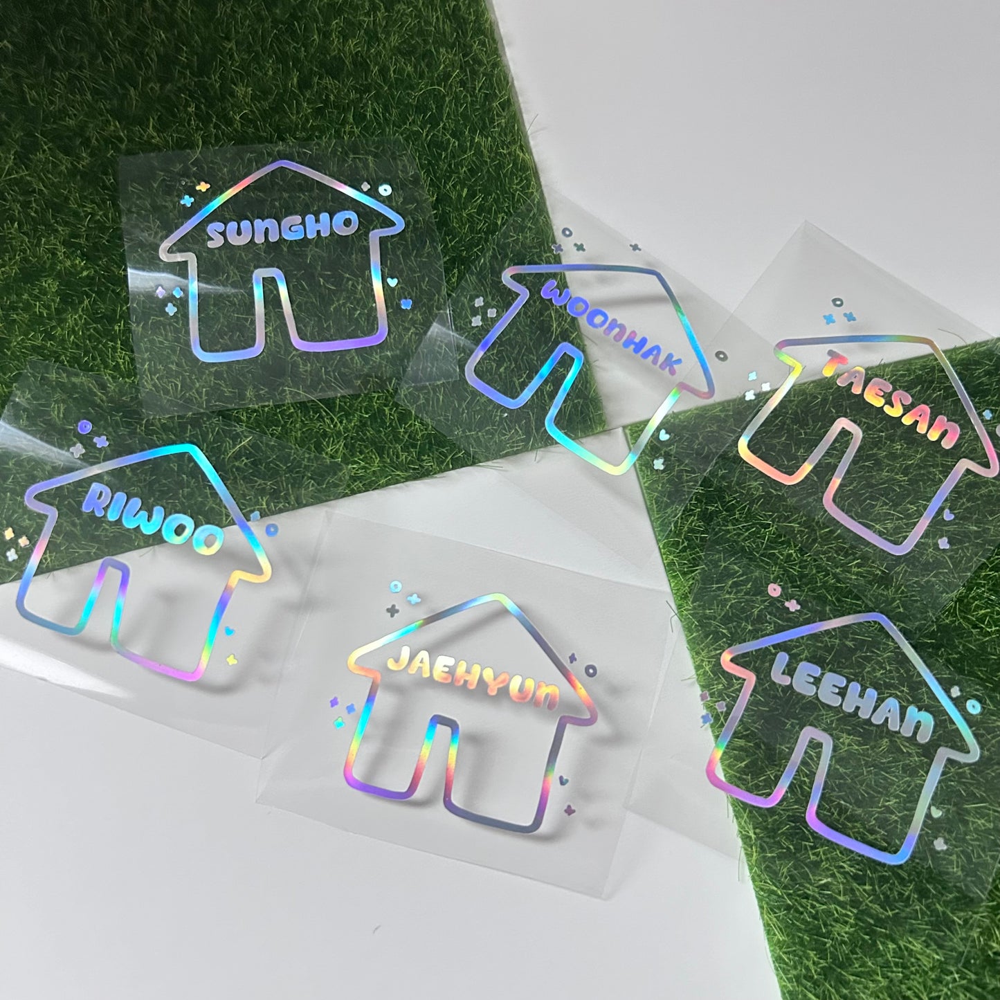 BoyNextDoor Holographic House Decal