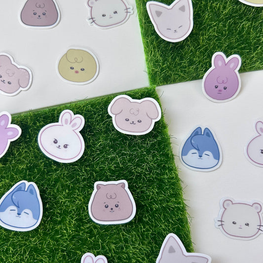 Squish Skzoo Confetti Stickers