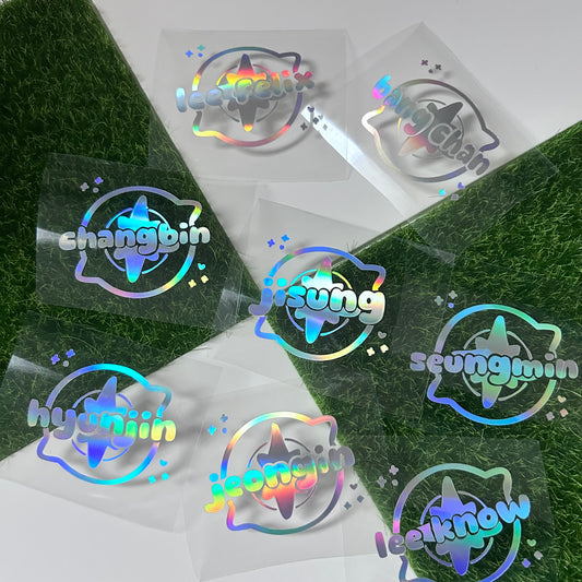 Stray Kids Holographic Compass Decal