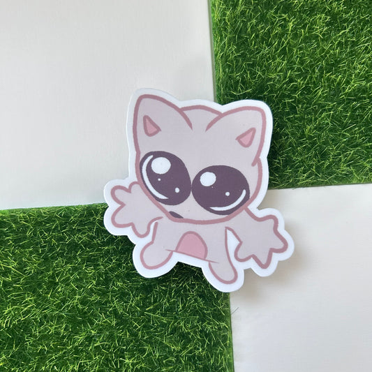 Squish Foxiny Beg Sticker