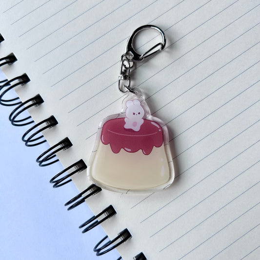 Pudding Leebit Keychain