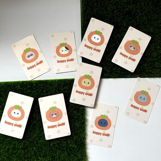 Zeroni Orange Happy Mail Stickers