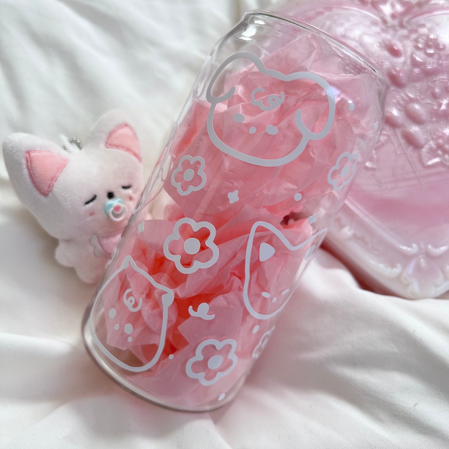 Squish Skzoo Glass Cup