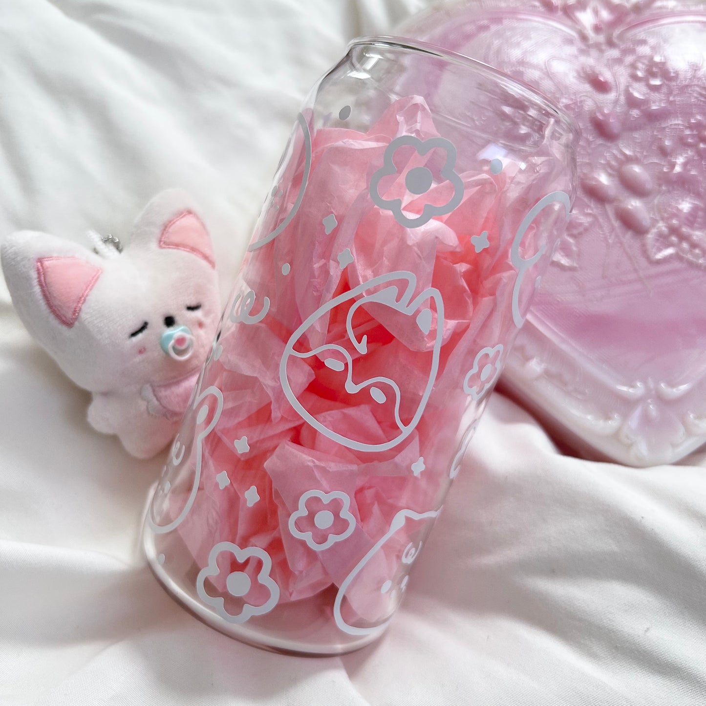 Squish Skzoo Glass Cup