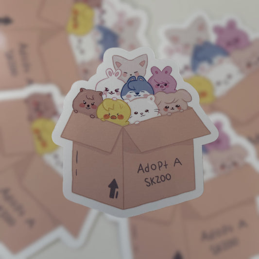 Adopt a Squish Skzoo Sticker