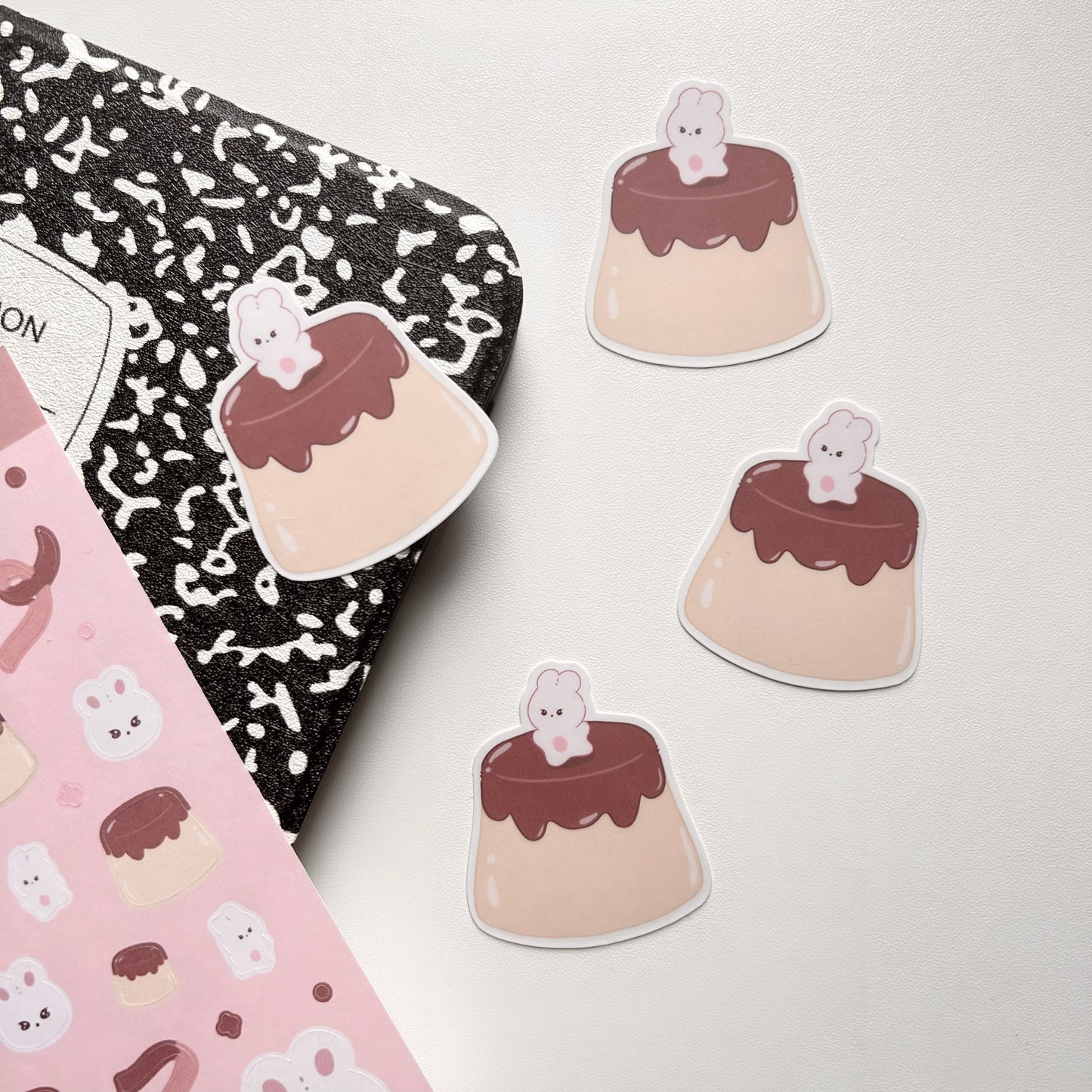 Leebit Pudding Sticker