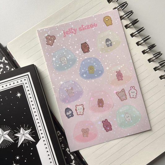 Jelly Skzoo Sticker Sheet