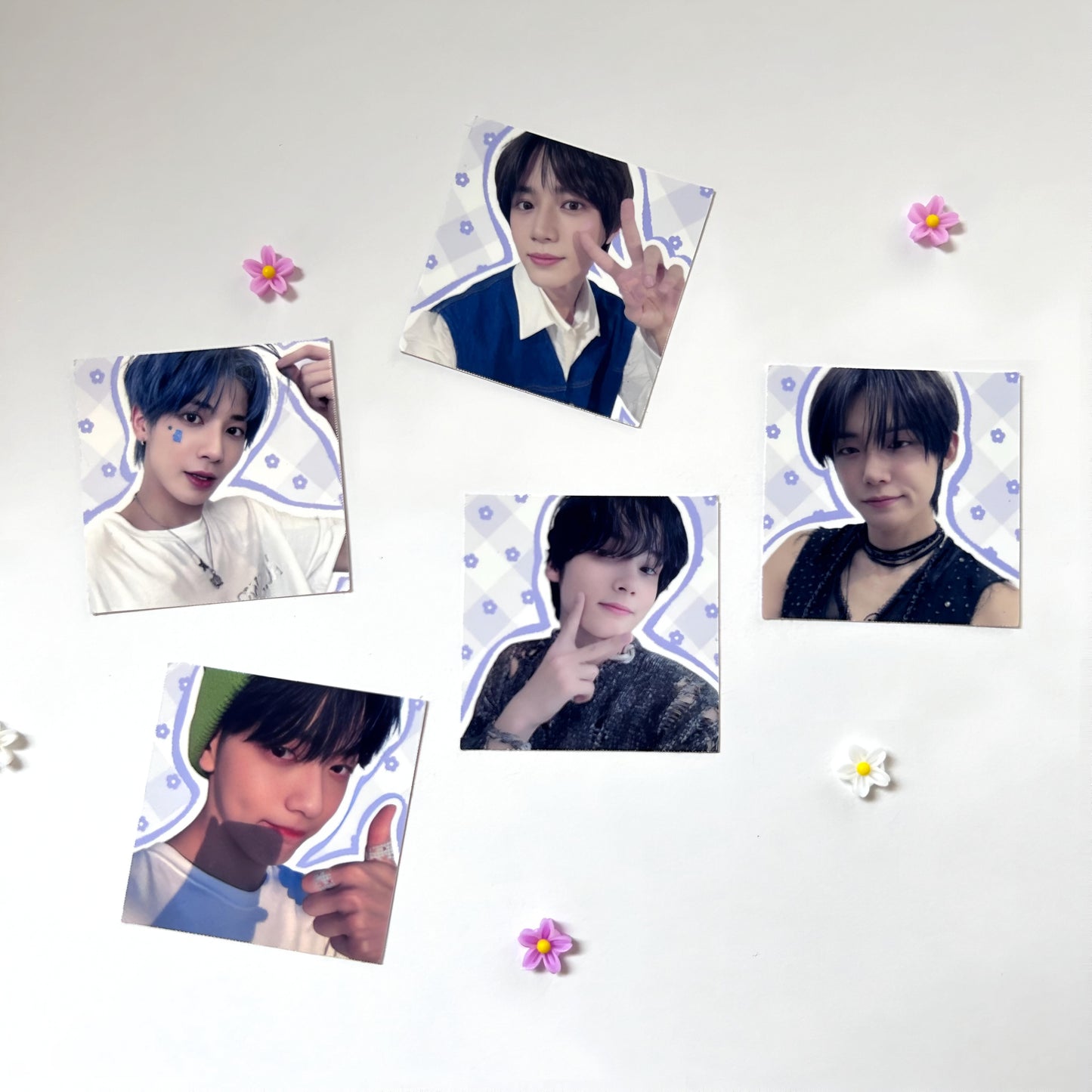 TXT Daisy Stickers